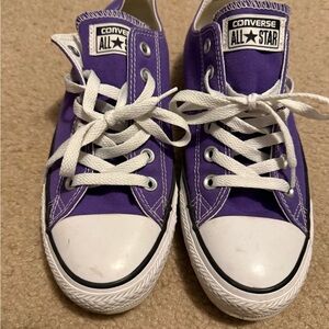 Converse All Star Purple Sneakers